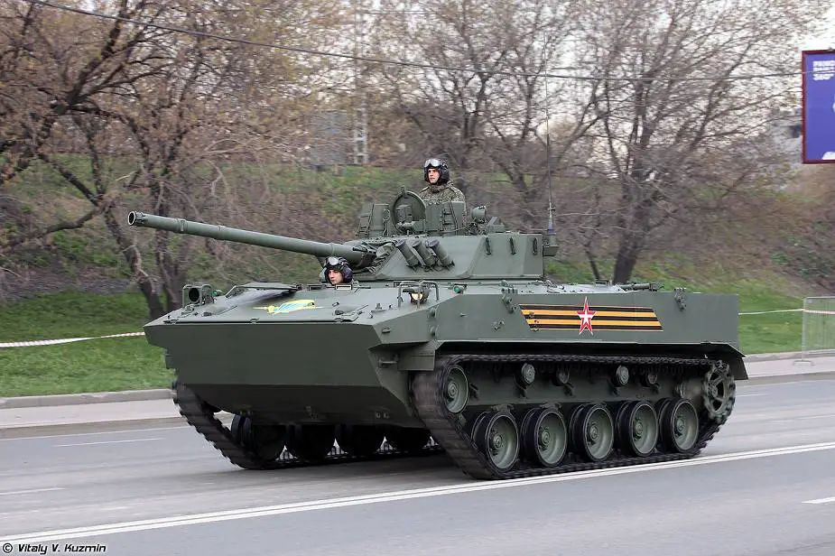 BMD 4M airborne tracked armored IFV Victory Day Military Parade 2022 Moscow Russia 925 001