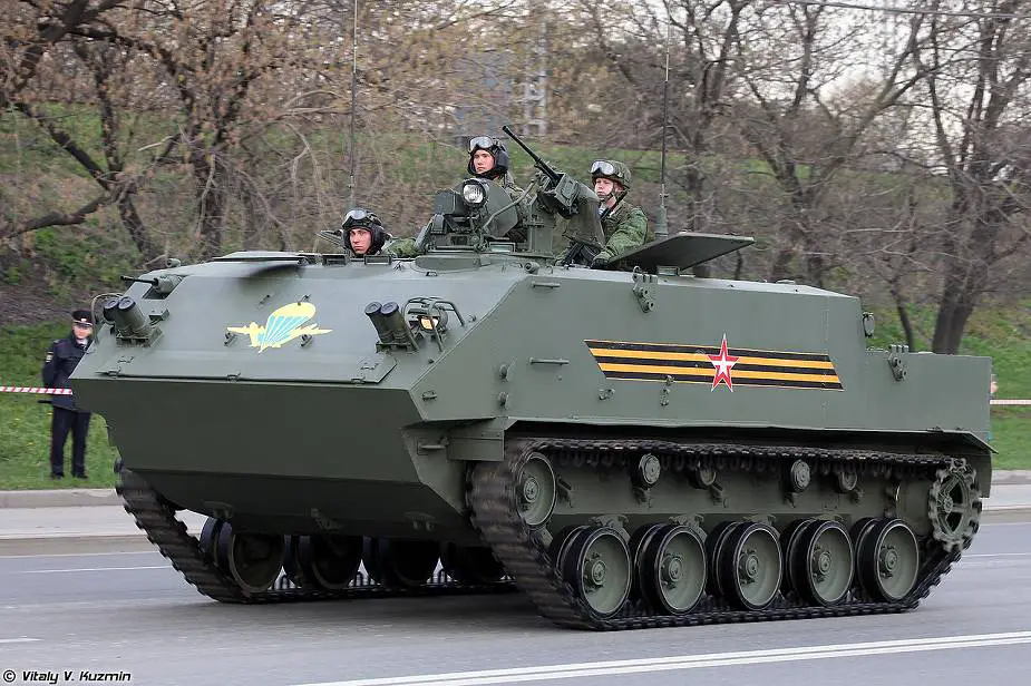 BTR MDM airborne tracked armored APC Victory Day Military Parade 2022 Moscow Russia 925 001