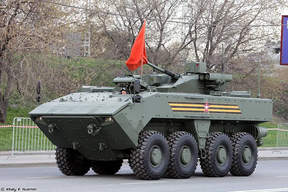 K 17 VPK 7829 Bumerang BMP K 8x8 IFV Victory Day Military Parade 2022 Moscow Russia 925 001