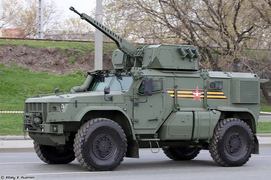 K 4386 Typhoon VDV with 32V01 RCWS Victory Day Military Parade 2022 Moscow Russia 925 001