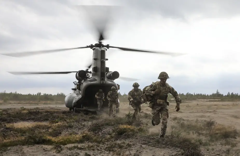 UK RAF Chinook support to exercise Vigilant Fox in Finland 01