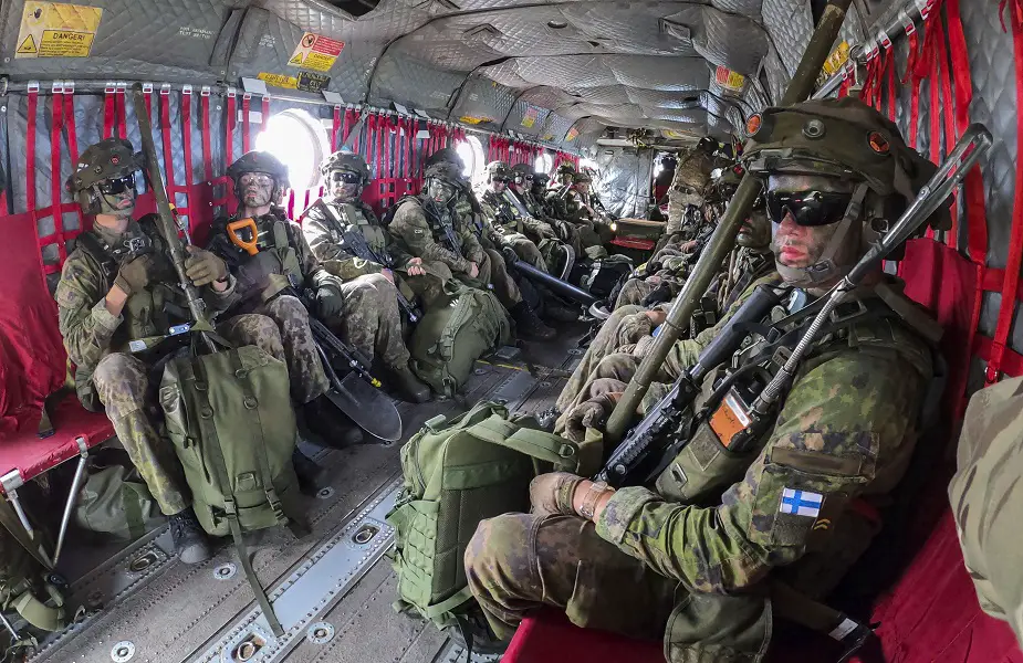 UK RAF Chinook support to exercise Vigilant Fox in Finland 03