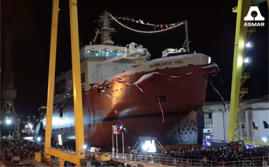 Russian Vyborg Shipyard laid the Purga ice class coastguard ship of project 23550 925 001