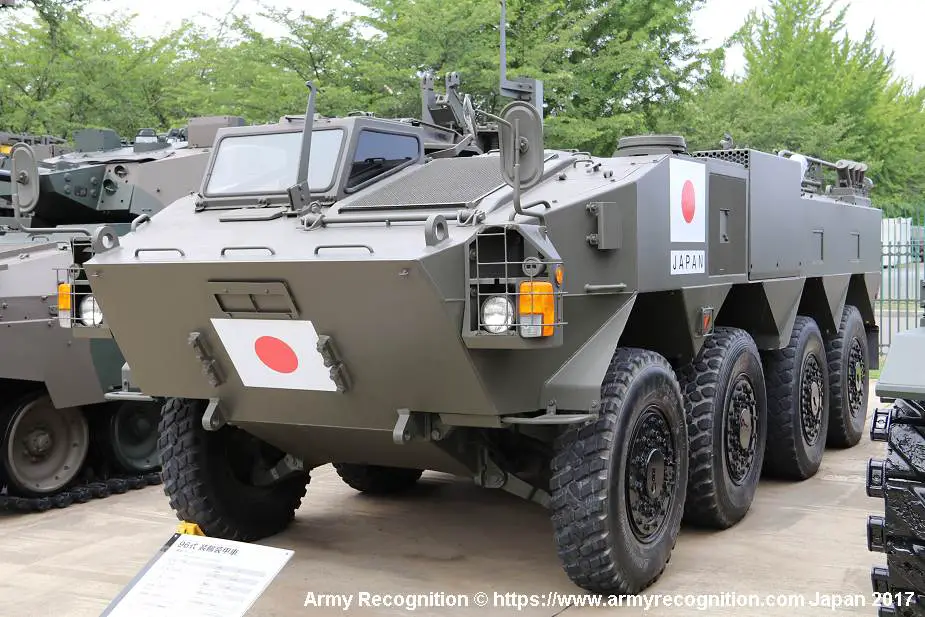 Japan selects Patria AMV XP 8x8 as new armored personnel carrier vehicle for Japanese army 925 002