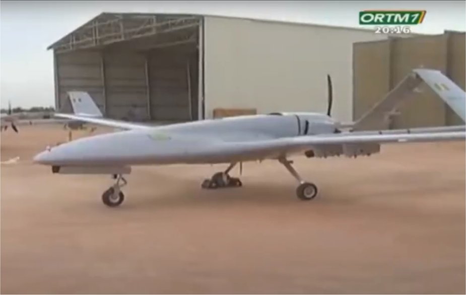 Mali receives Turkish built Bayraktar TB2 UCAVs