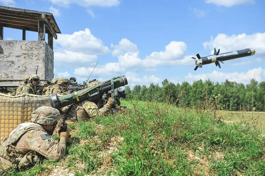 Estonia starts the delivery of Javelin anti tank missile weapons to Ukraine 925 002