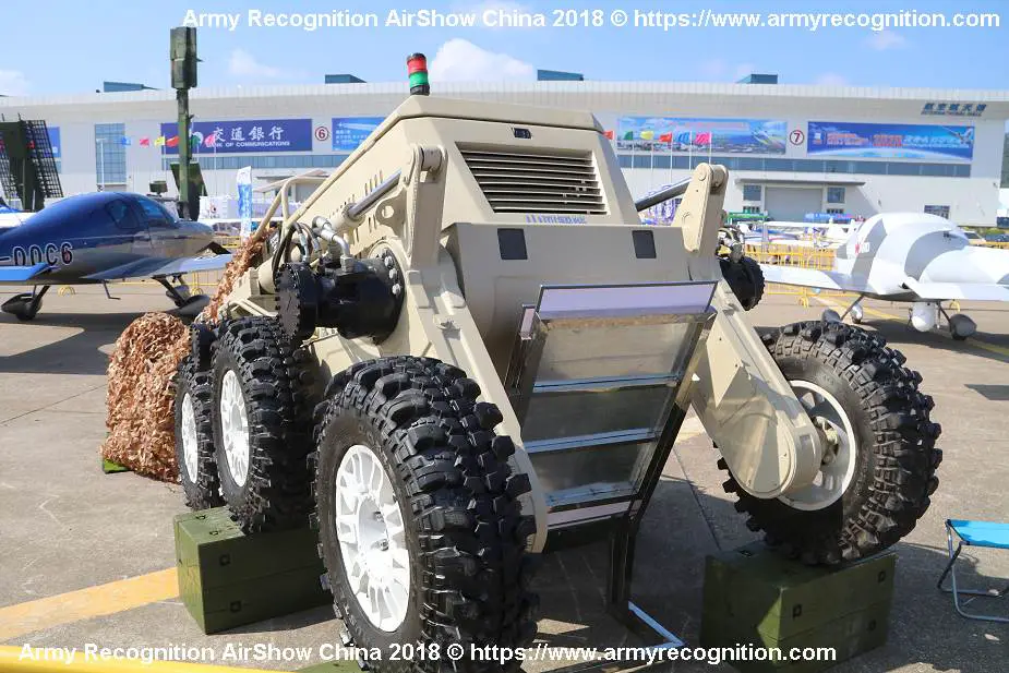 Chinese uses new Dragon Horse II 8x8 UGV Unmanned Ground Vehicle to carry ammunition 925 002