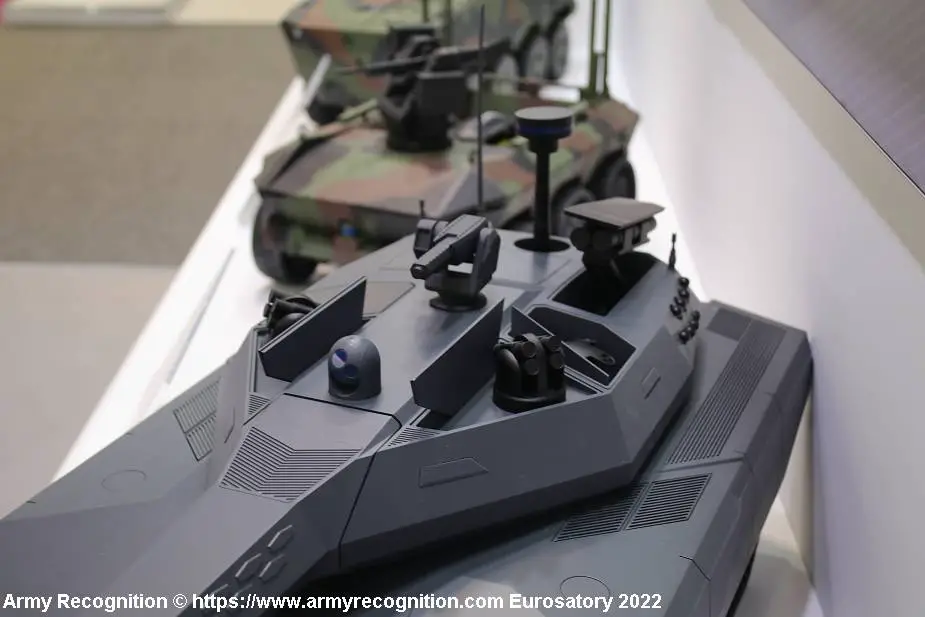 South Korea unveils its Next Generation Main Battle Tank concept by Hyundai Rotem 925 002