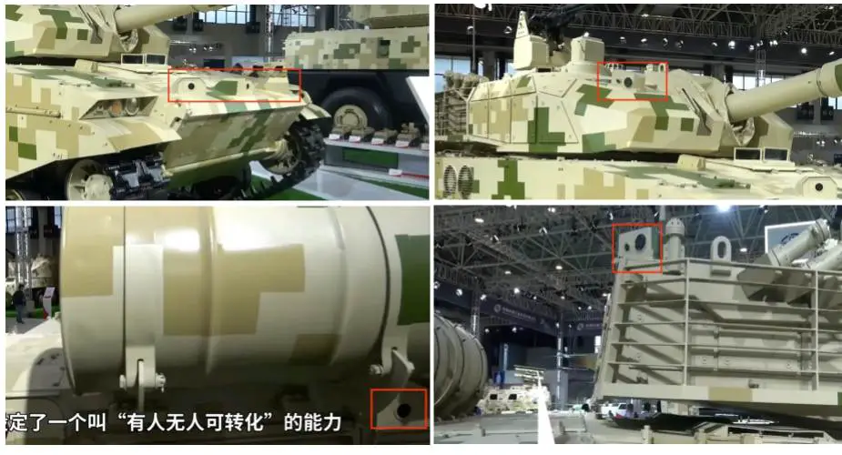 China unveils optionally unmanned driving version of VT5 light tank at AirShow China 2022 925 002
