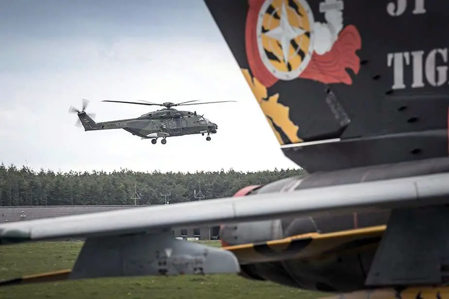 Hensoldts cutting edge Data Link Network for German NH90 and Tiger Helicopters in Timber Express 2023