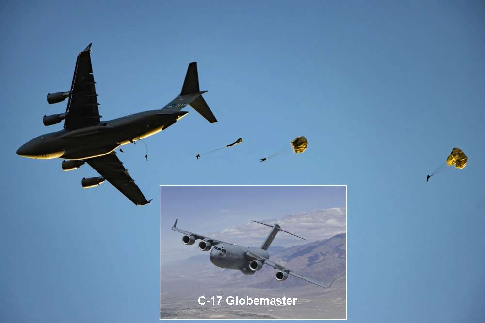 USAF C 17 Globemaster showcases strategic might in US Moldova Joint Airborne exercise 925