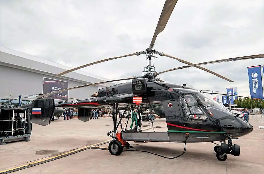 Army 2023 Russian Helicopters presents modular Kamov Ka 226T
