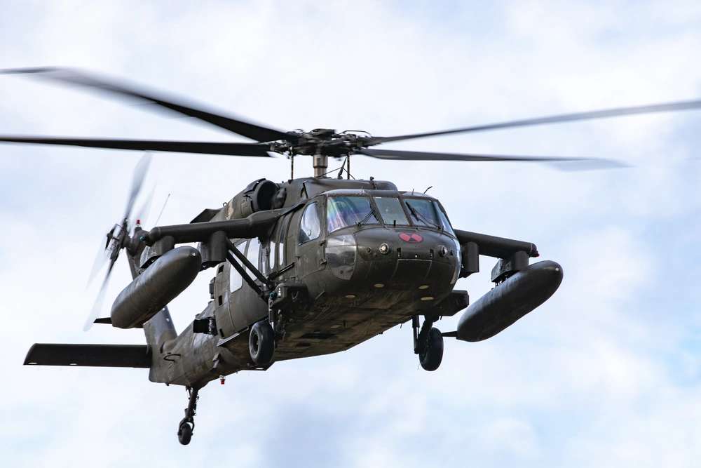 Australian army receives first 3 Sikorsky UH 60M Black Hawk multi role helicopters