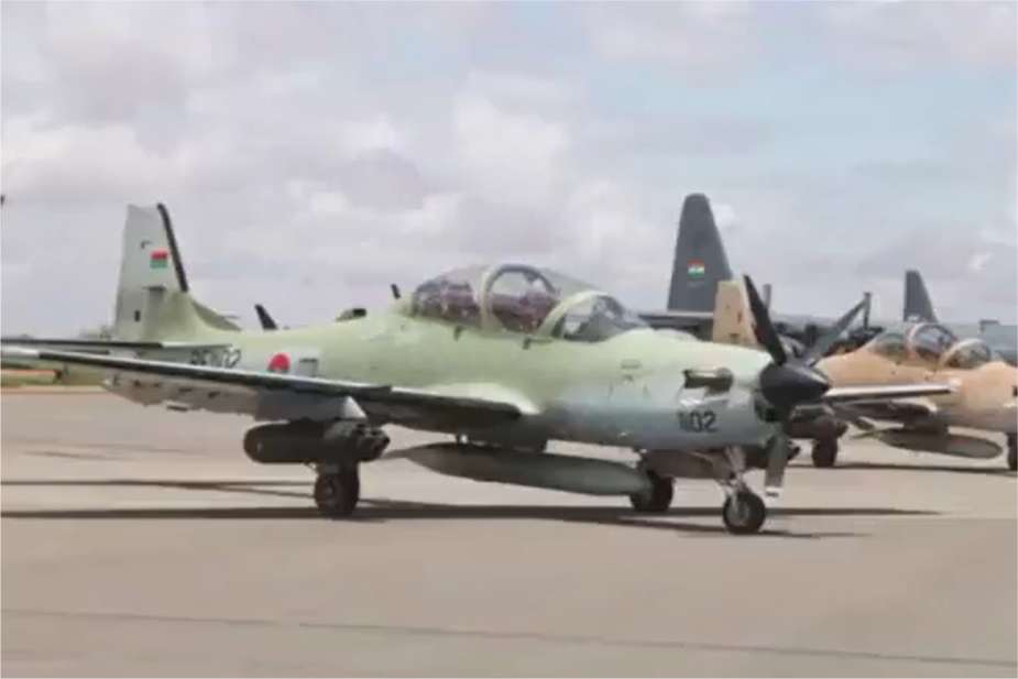 Burkina Faso and Malis A 29 Super Tucano aircraft arrive in Niger amid tensions with ECOWAS 925 001
