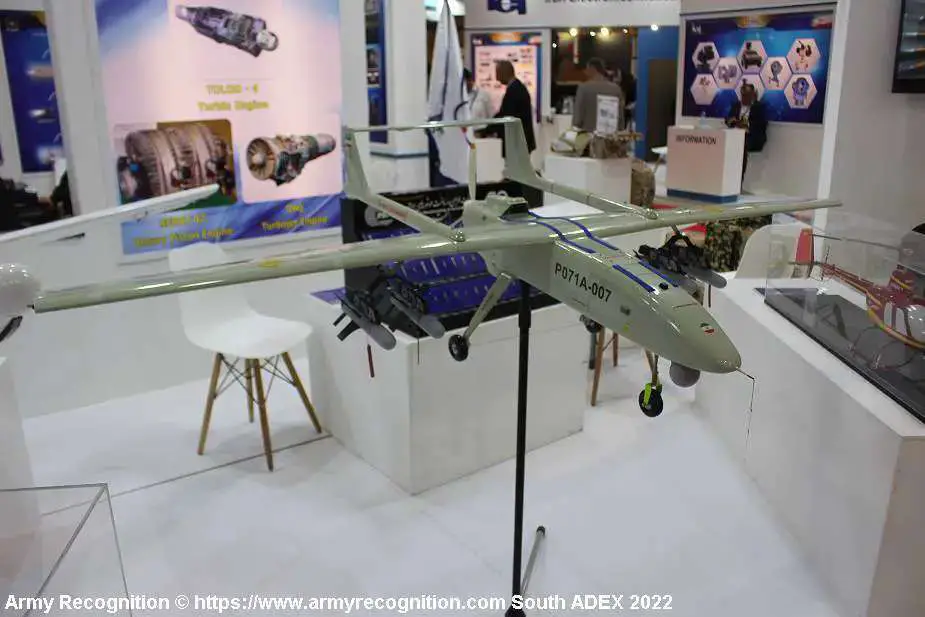 Iran unveils latest Mohajer 10 combat drone 2