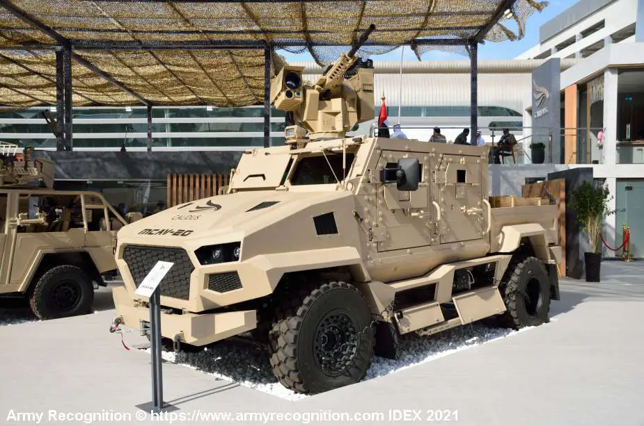 UAE provides Chad with MCAV 20 Cladius Mobile Combat Armored Vehicles 925 003