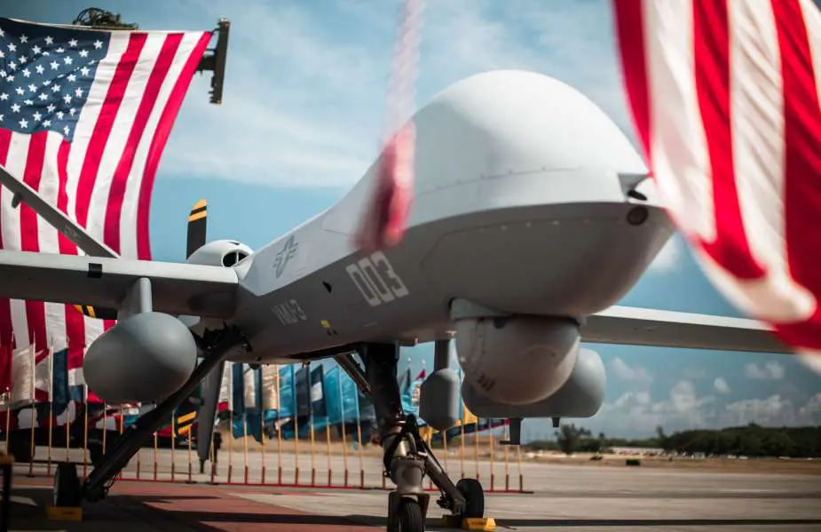 US Marine Unmanned Aerial Vehicle Squadron 3 with MQ 9A Reapers now operational