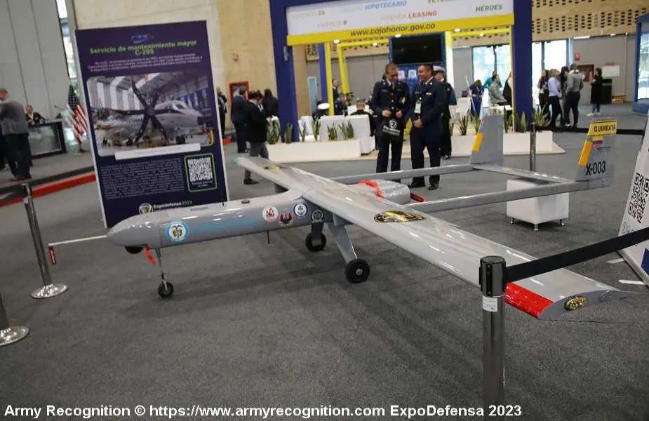 ExpoDefensa 2023 Colombian Army presents New Quimbaya X 003 UAV 925