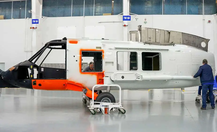 Sikorsky delivers first of 45 replacement MH 60T Jayhawk airframes to US Coast Guard