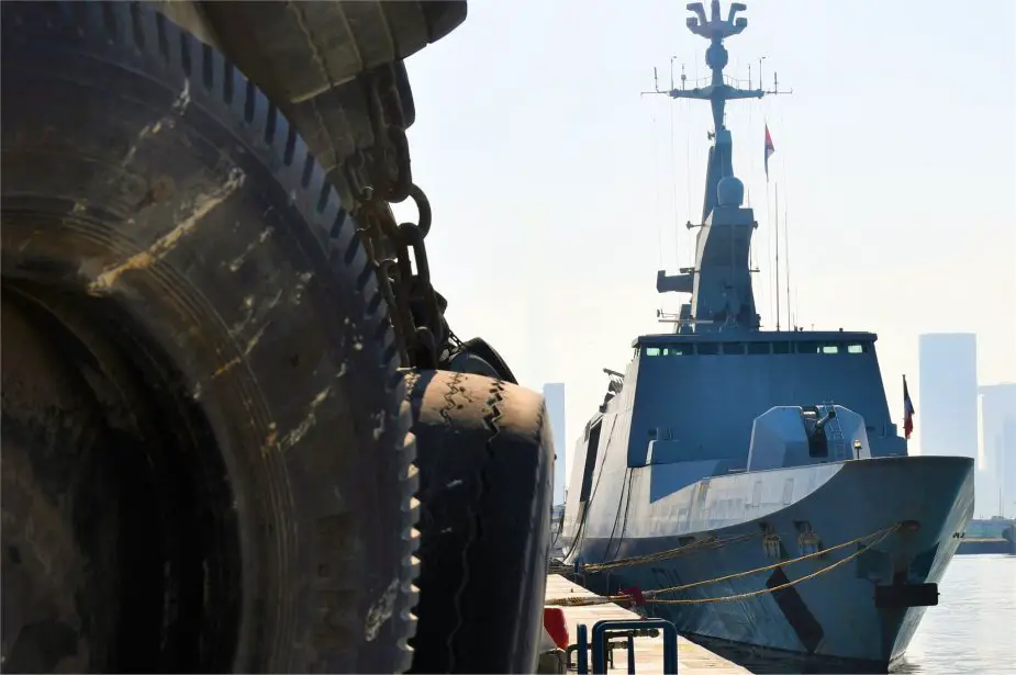 France Navy's La Fayette class frigate seizes thousands of Iranian rifles