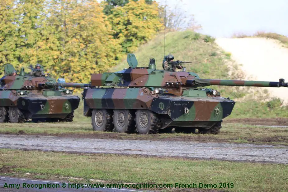 France sends to Ukraine a first batch of 14 AMX 10RC anti tank armored vehicle 925 001