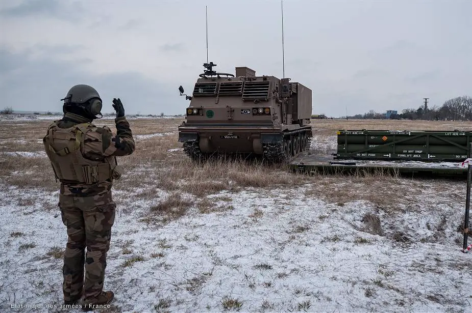 French army performs live firing exercise in Romania with LRU M270 rocket launchers 925 002