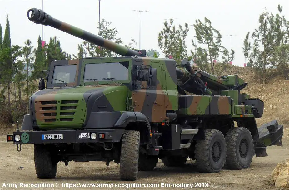 Denmark donates Ukraine its CAESAR 155mm howitzers in 8x8 configuration 925 002