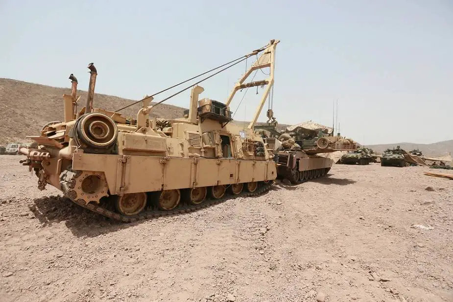 Discover U.S. M1A1 Abrams tanks and 8 M88 ARVs for Ukraine 925 002