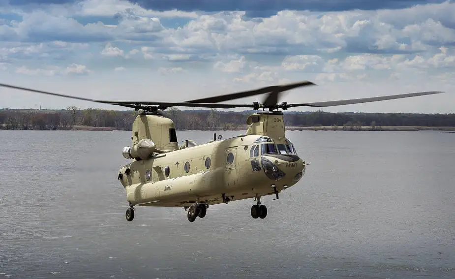 Egyptian Air Force to receive 12 new Boeing CH 47F Chinook helicopters