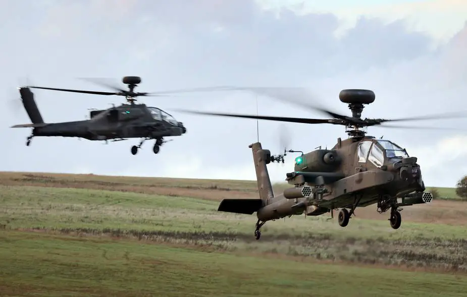 New British AH 64E Apache crews train to fight on modern battlefield 2
