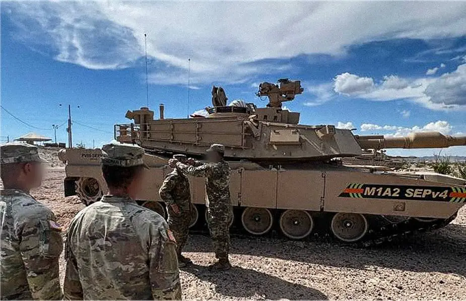 US Army Thunderhorse 2-12 Cavalry Regiment receives first M1A2 SEP V4 Abrams  tank, Defense News January 2023 Global Security army industry, Defense  Security global news industry army year 2023