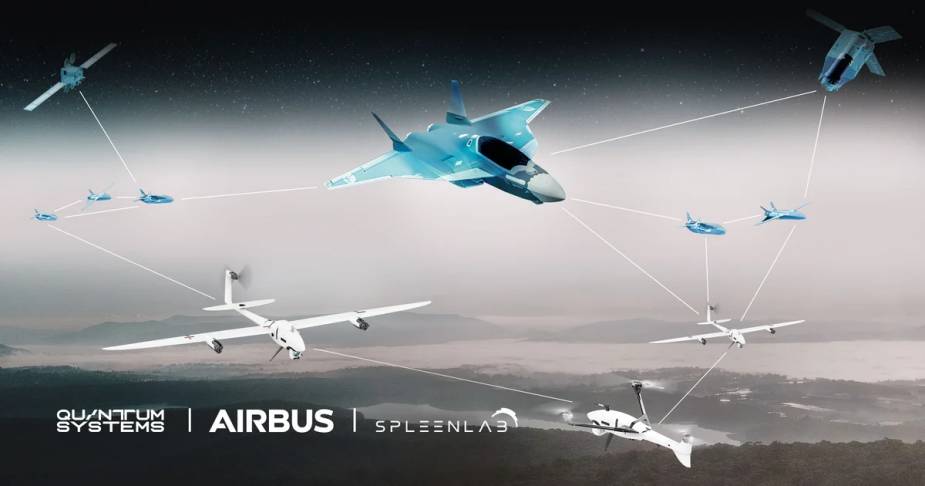 Quantum Systems partners with Airbus Defence and Space in a research effort on AI and swarming in tactical UAS