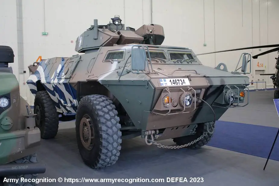US Army showcases advanced weapons systems and combat vehicles M1117 DEFEA 2023 925 001