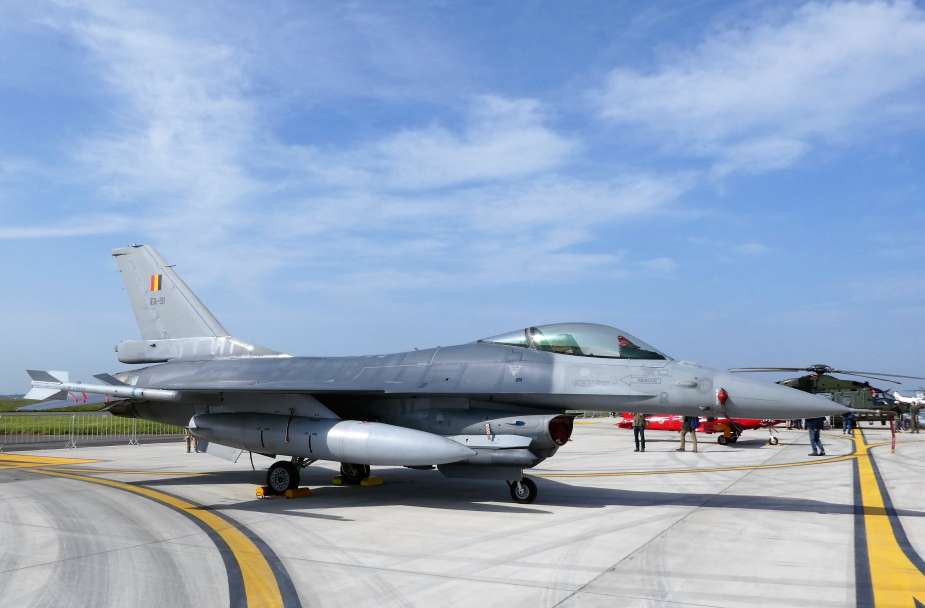 Belgium to deliver F 16s to Ukraine in 2025 maintain them train Ukrainian pilots and mechanics at short term