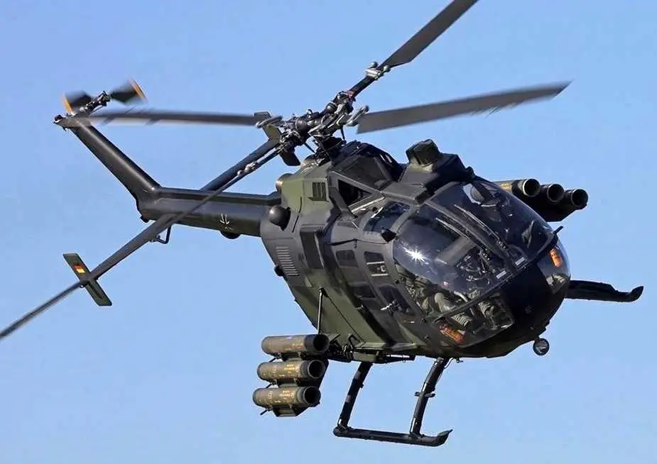 Ukrainian Ministry of Defense receives Bo 105 E4 helicopter 2