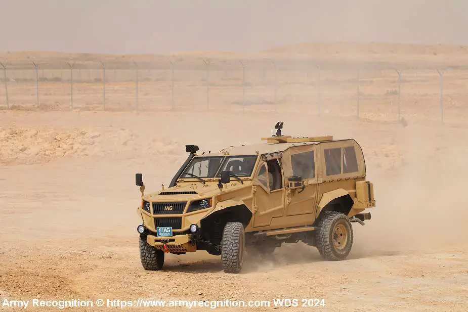 IAG from Canada presents RILA Xtreme MRAP Light Reconnaissance Vehicle in live demo at WDS 2024 925 002