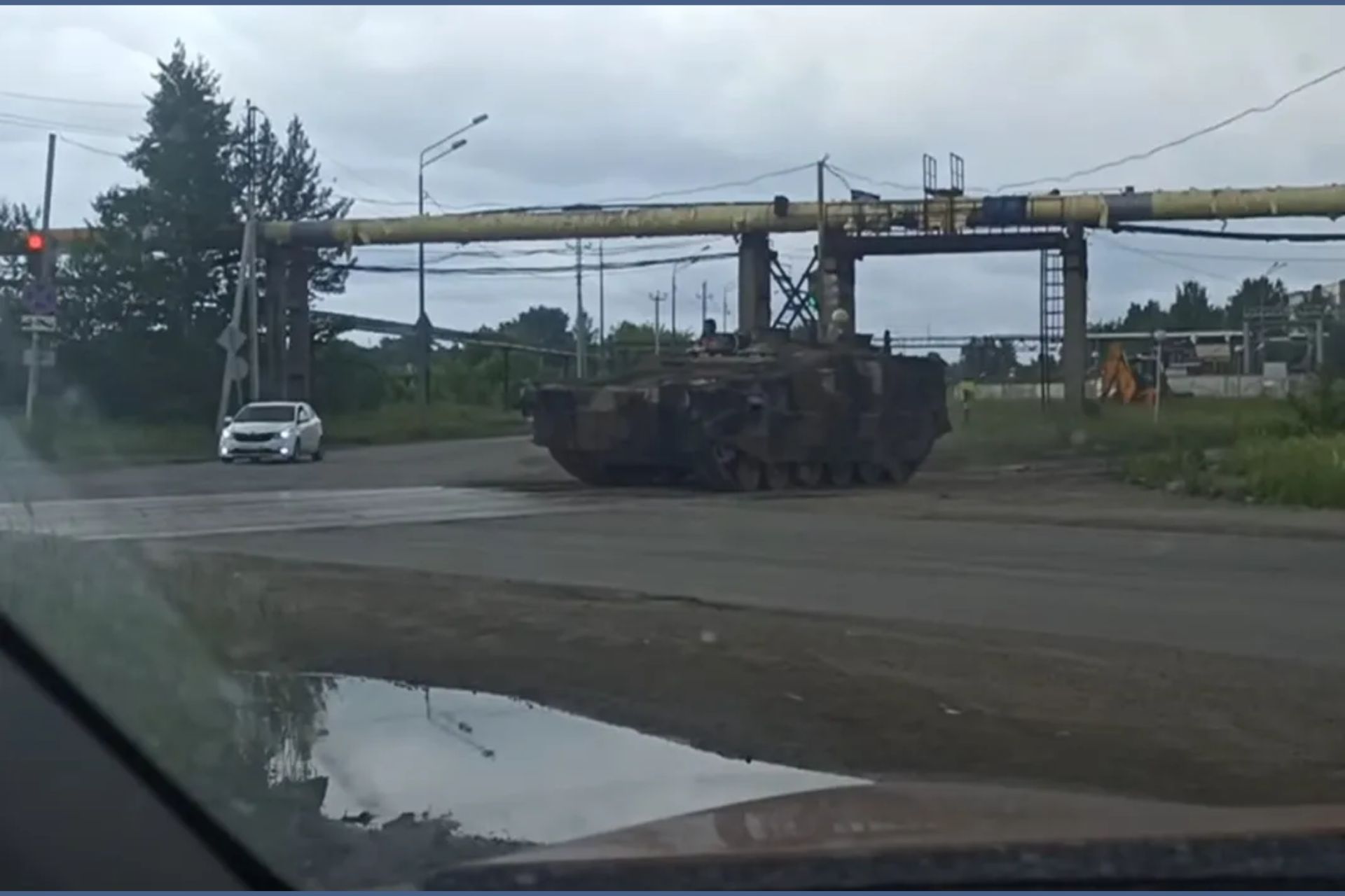 New Russian IFV based on T-72 spotted on testing area