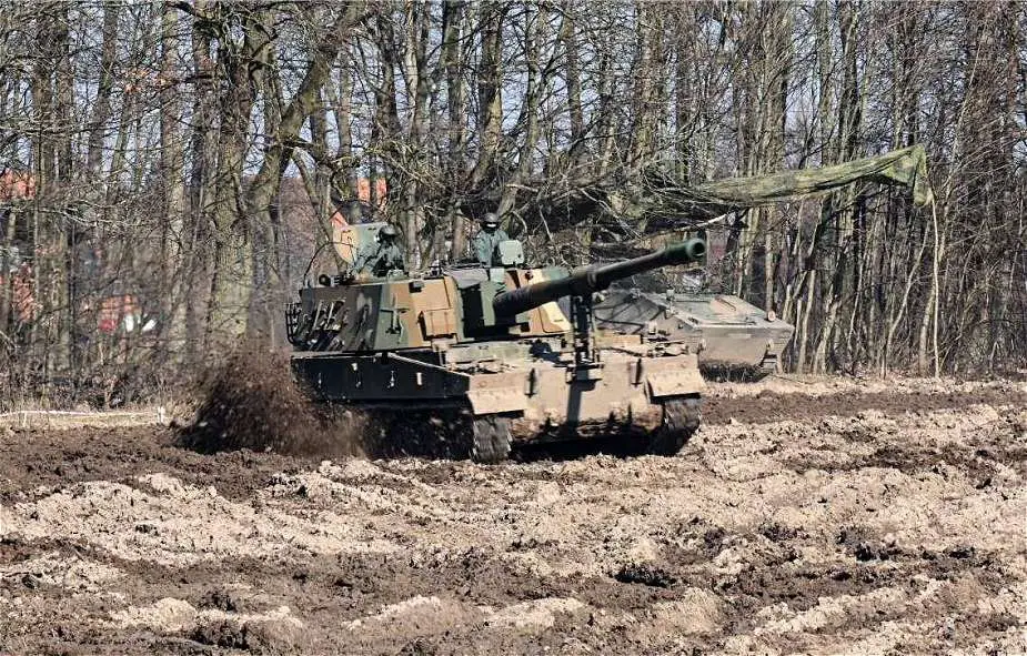 Polish K9A1 155mm Howitzer Demonstrates Formidable Battlefield Capabilities During NATO Exercise 925 002
