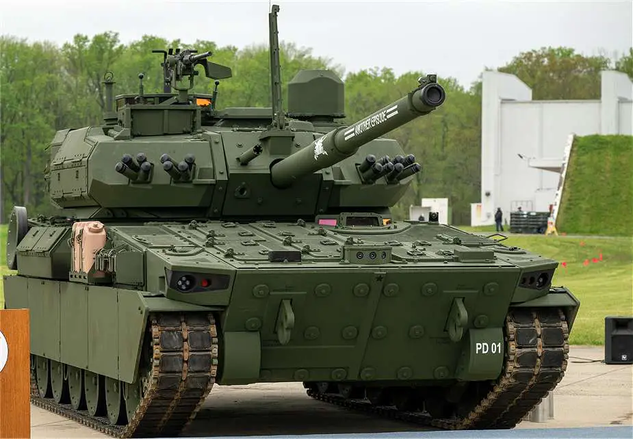 US Army takes delivery of first production M10 Booker Mobile Protected Firepower Light Tank 925 002