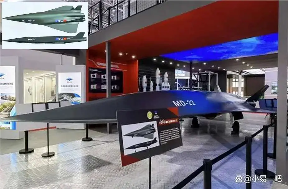 What secrets lie with this mysterious supersonic aircraft carried by Chinas H 6MW bomber 925 003