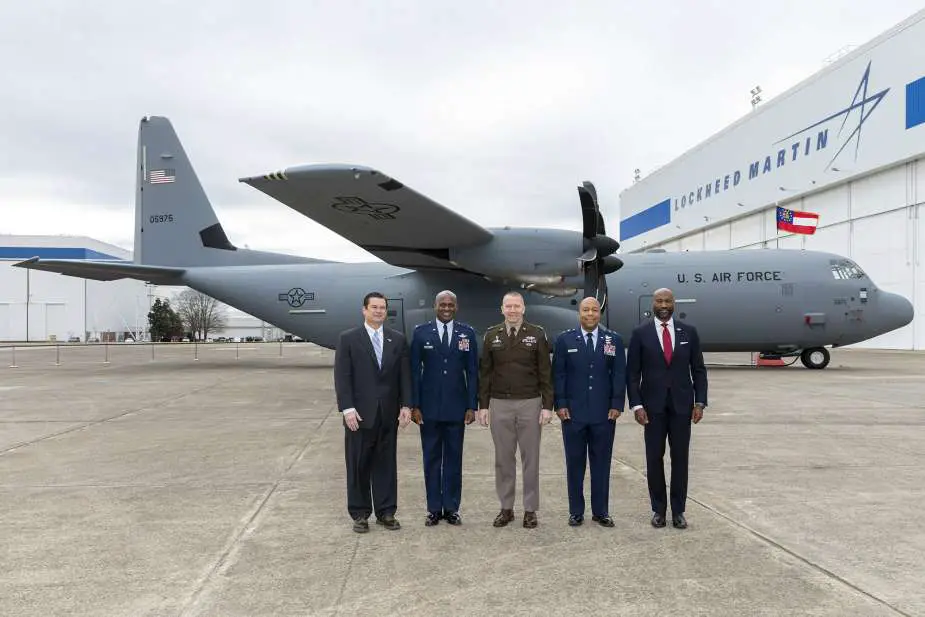 Lockheed Martin delivers first C 130J 30 Super Hercules to Georgia Air National Guard
