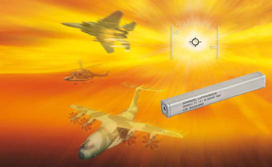 Rheinmetall awarded 50 million contract to supply infrared decoys to protect German aircraft