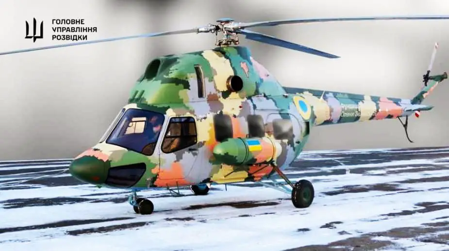 Ukrainian Main Directorate of Intelligence receives Mi 2 AM1 helicopter from Polish benefactors 2