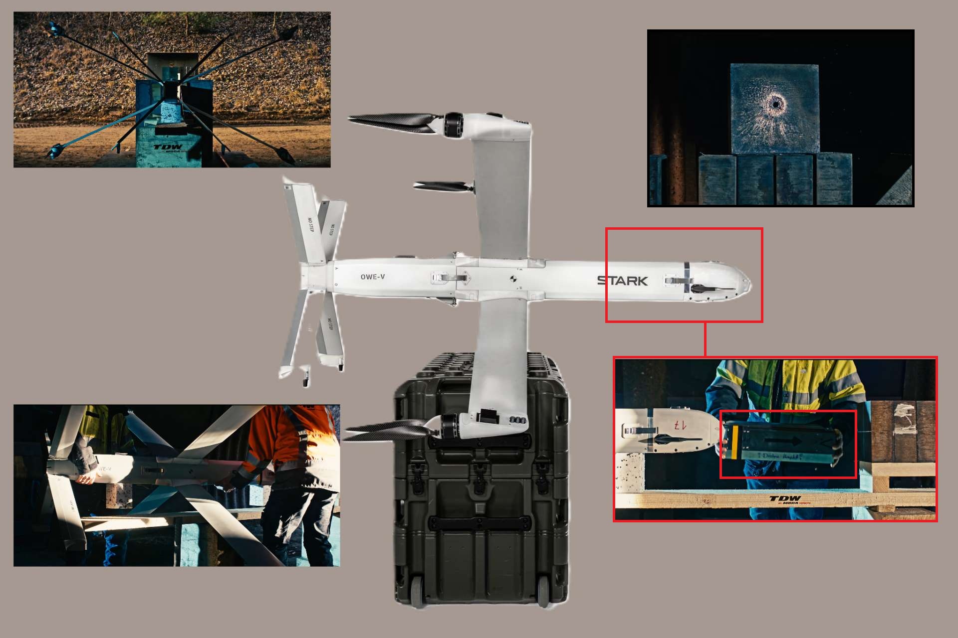 TDW and STARK have completed a live-fire test in Germany of the LION STRIKE 110 warhead integrated into the VIRTUS loitering munition, confirming full system integration and supporting a planned 2026 fielding timeline (Picture Source: STARK / TDW)