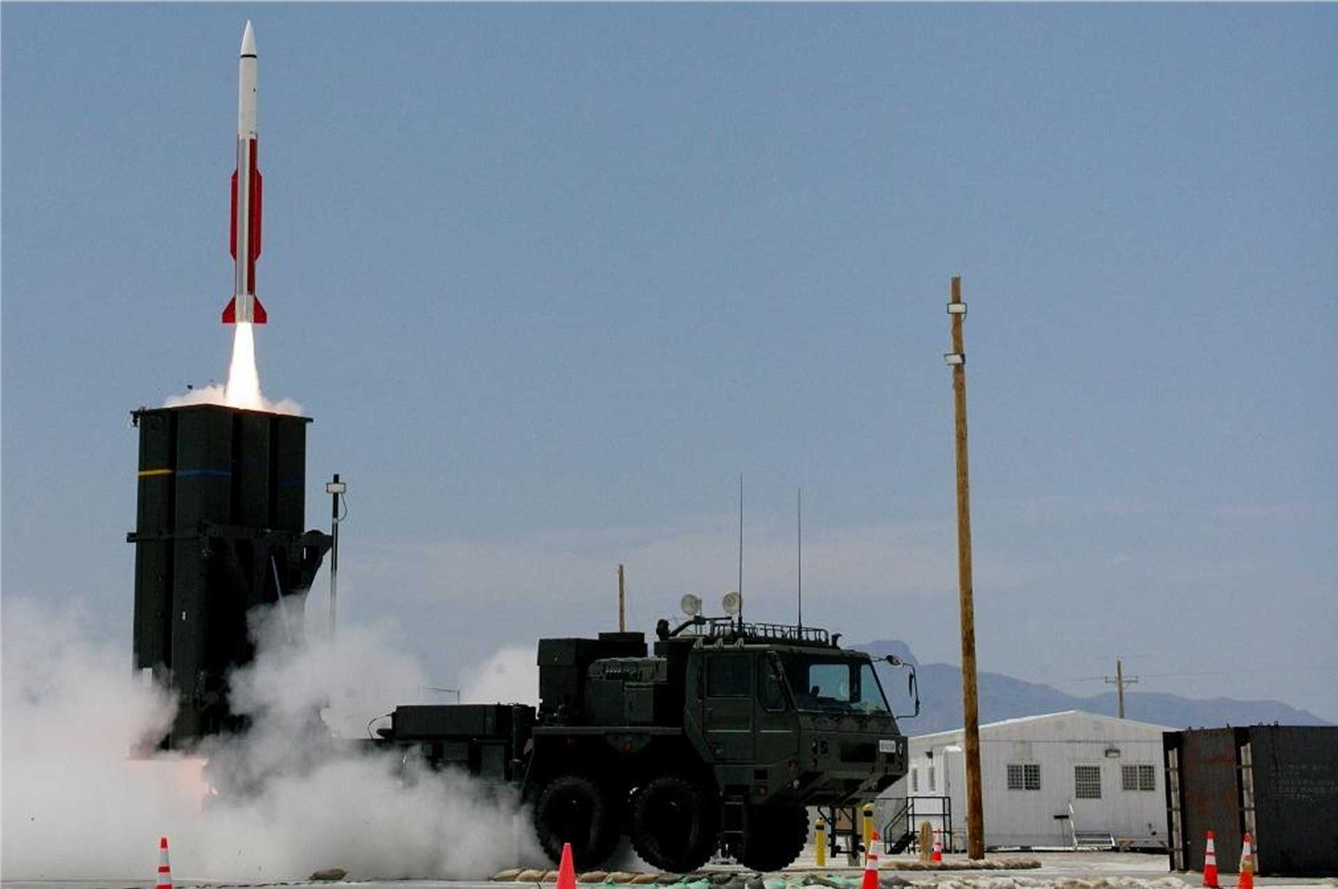 A Japan Ground Self-Defense Force Type 03 Chu-SAM Kai air defense system during a live-fire drill. Japan is set to begin mass production of the upgraded variant equipped with advanced radar and hypersonic intercept capabilities as part of its next-generation missile defense modernization.