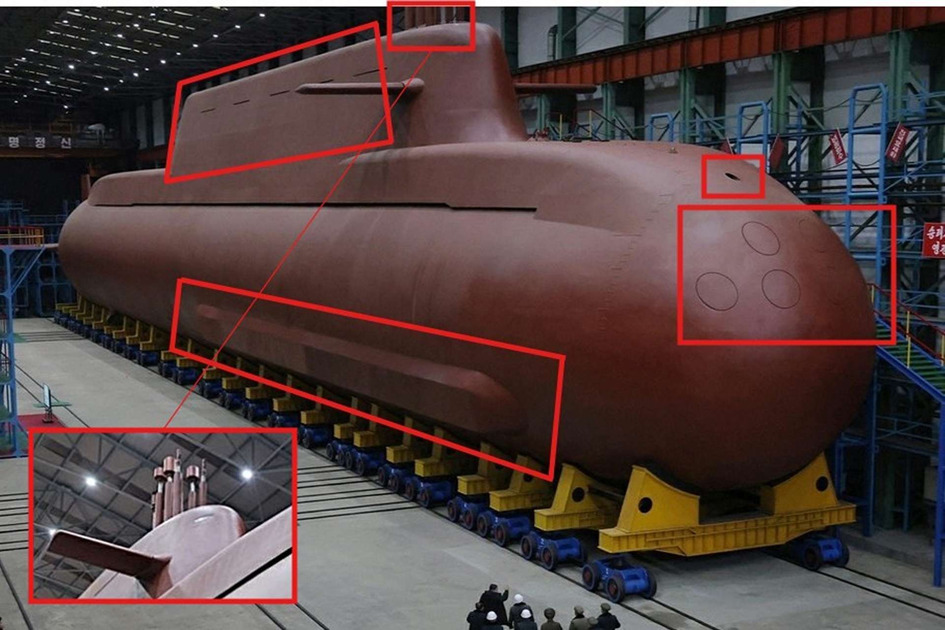 North Korea’s 8,700-ton submarine, described as a nuclear-powered guided missile platform, would represent a major leap in size and capability, potentially enabling longer, stealthier patrols and a more survivable sea-based nuclear force, though its propulsion and operational maturity remain uncertain (Picture Source: North Korean State Media Agency)