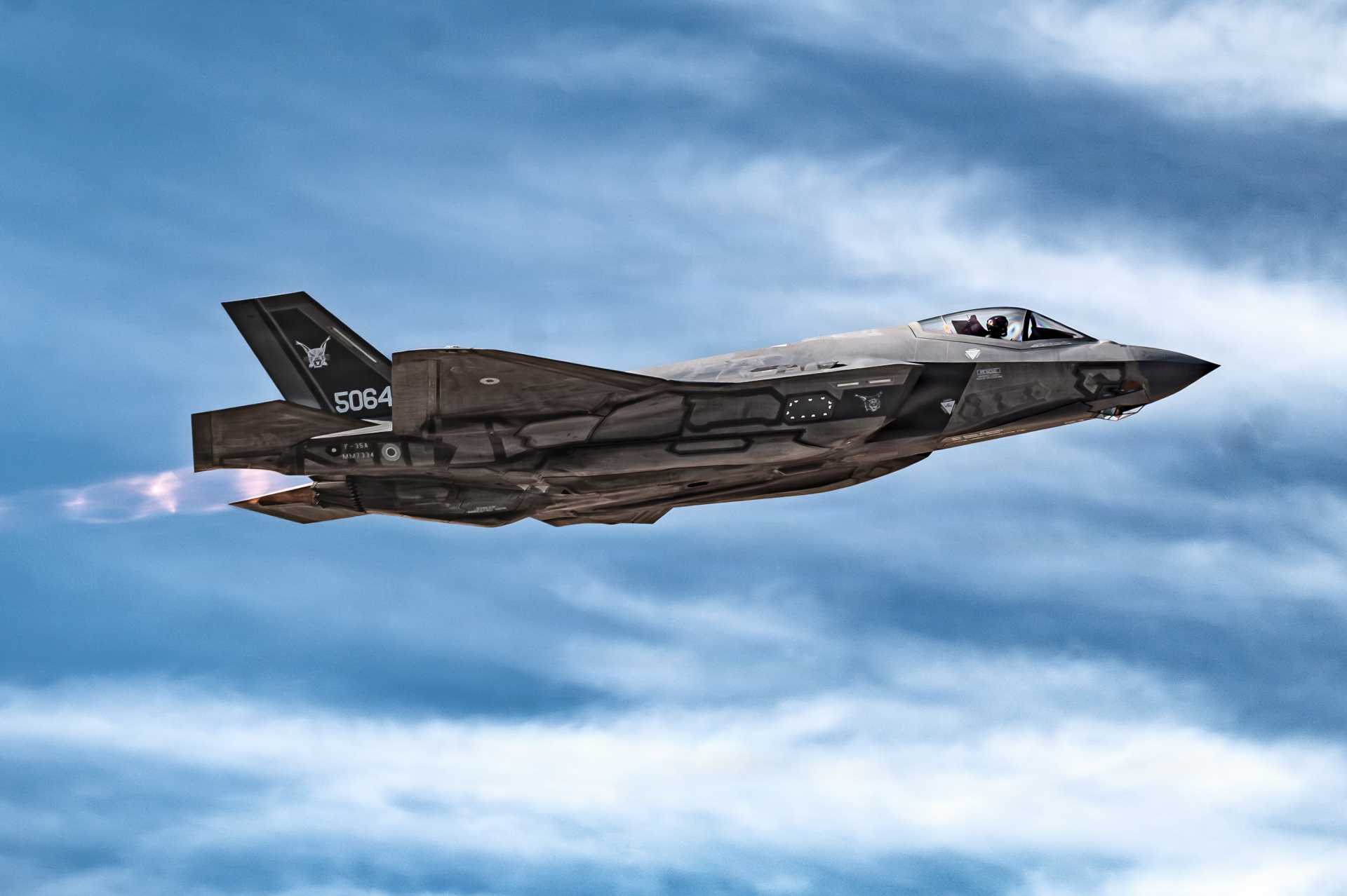 A U.S. Air Force F-35A Lightning II in flight during a NATO mission. Portugal is expected to join the growing list of European operators of the fifth-generation stealth fighter as part of its long-awaited modernization of the Air Force’s combat fleet.