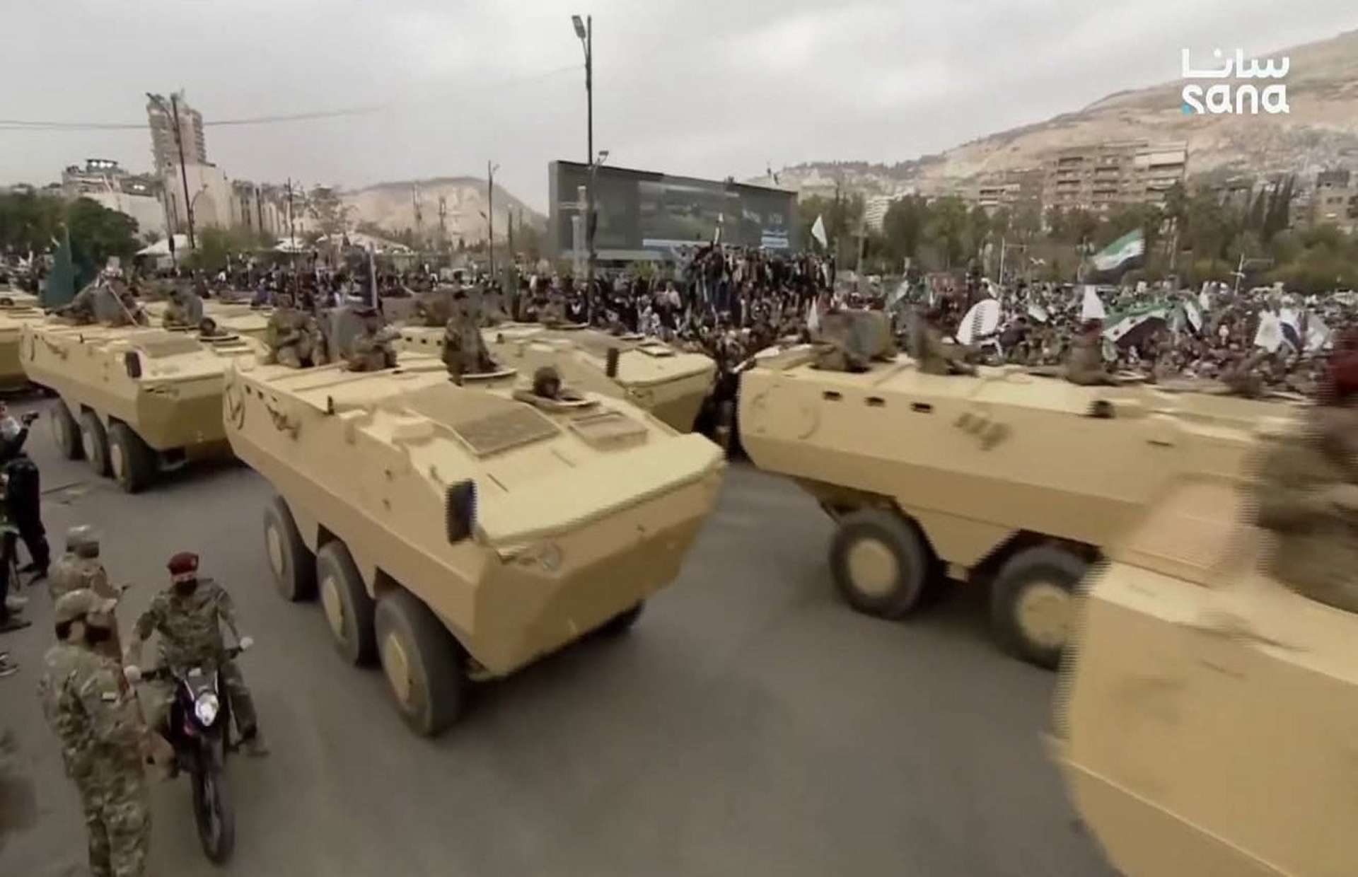 Nurol Ejder 6x6 armored personnel carrier configured to accept a remote weapon station for 7.62 or 12.7 mm machine guns or a 40 mm grenade launcher, with options for turreted 25 to 30 mm cannon fire support (Picture source: Screenshot from Sana)
