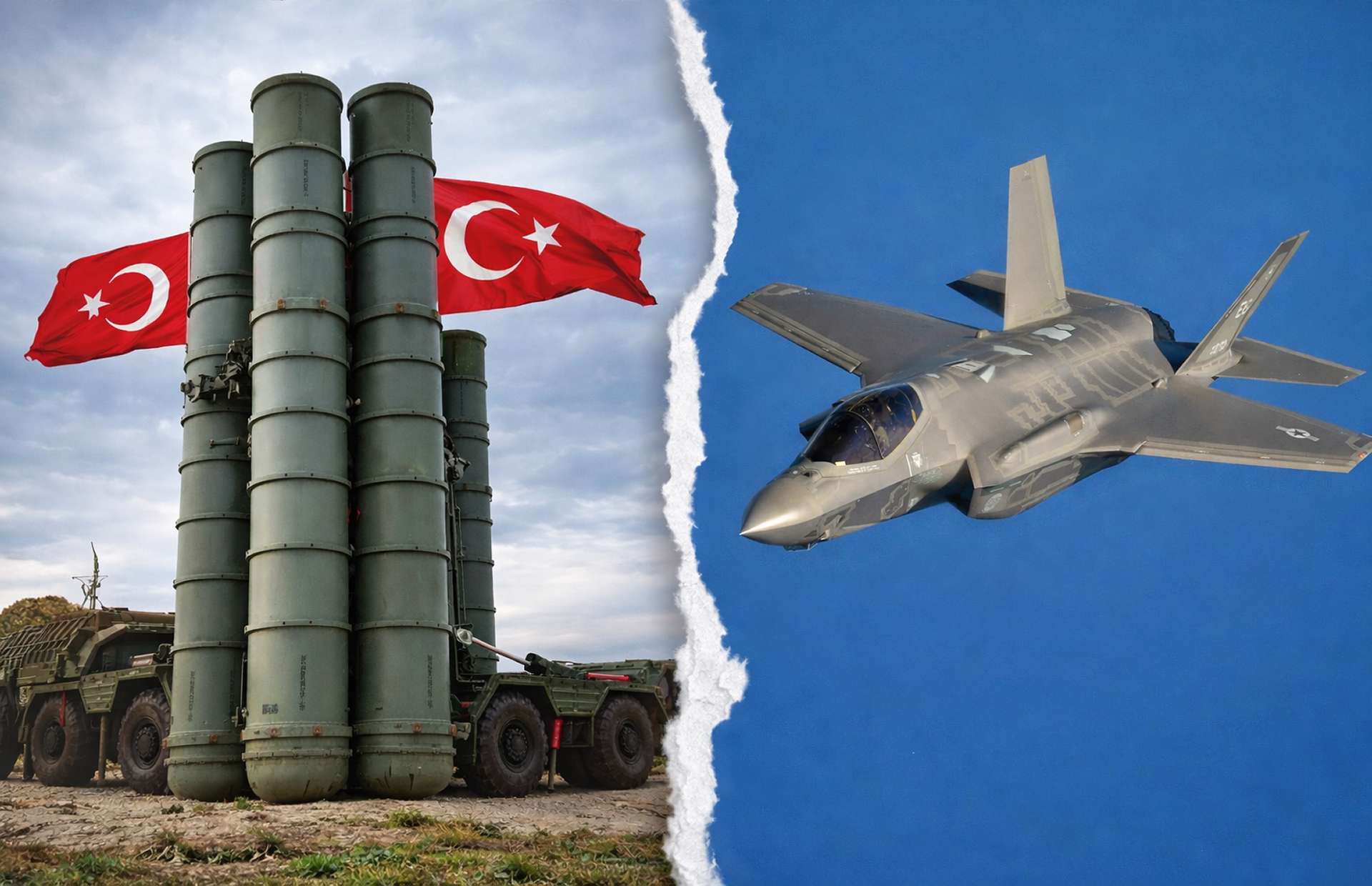 Türkiye is considering returning its Russian-made S-400 air defense system as a move that could reopen access to US defense programs, including the F-35, trading a long-range area air defense capability for renewed integration with Western combat aviation and air defense architectures (Picture source: Army Recognition Edit).
