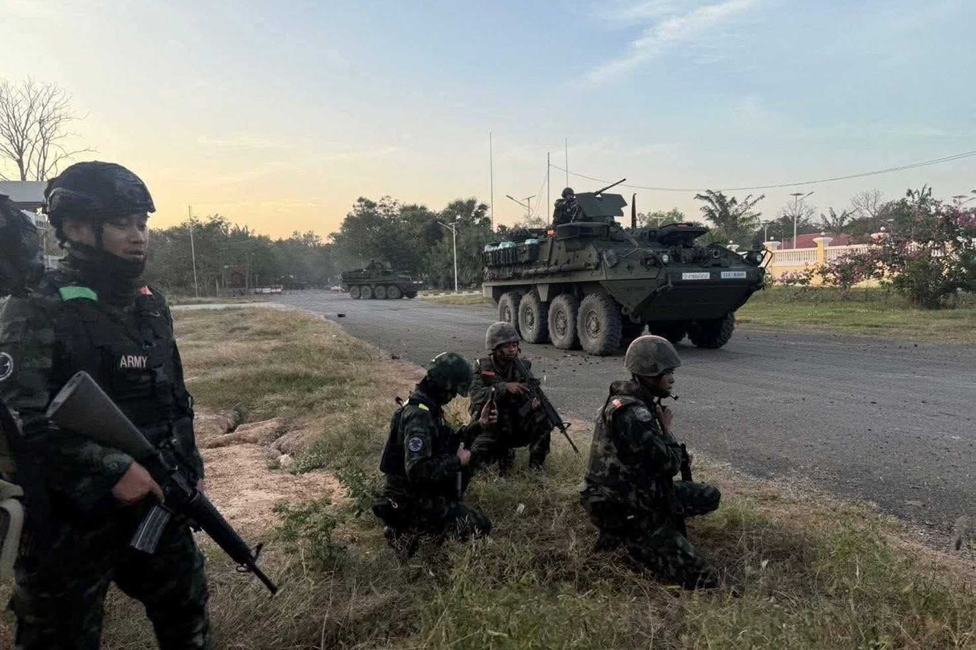 Thailand's Stryker orders were placed in fiscal years 2019, 2020, and 2021 for 70, 50, and 10 vehicles, respectively, bringing the reported total to 130 Strykers at an overall program cost of about 9.1 billion baht, or roughly $282,830,000. (Picture source: X/OSINTdefender)